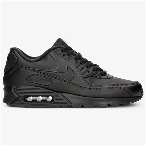 nike air max 90 leather schwarz herren|white air max 90 men's.